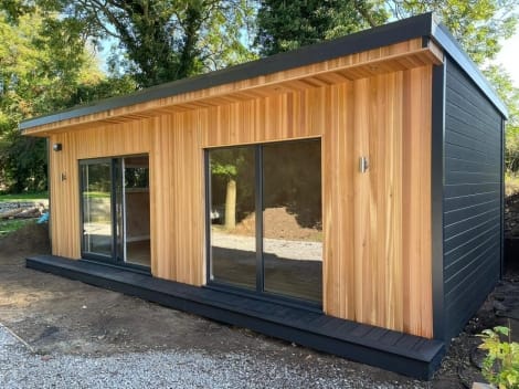 8m x 4m Extend Composite Garden Room Gallery No 63 Location North Yorkshire