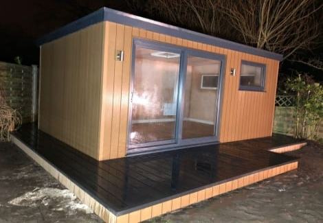 5m x 3m Eco Composite Garden Room Gallery No 39 Location West Sussex